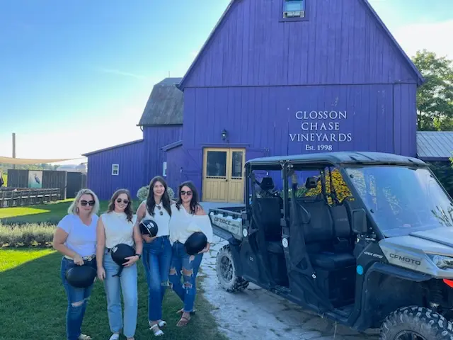 Sandbanks Vacations wine tours PEC