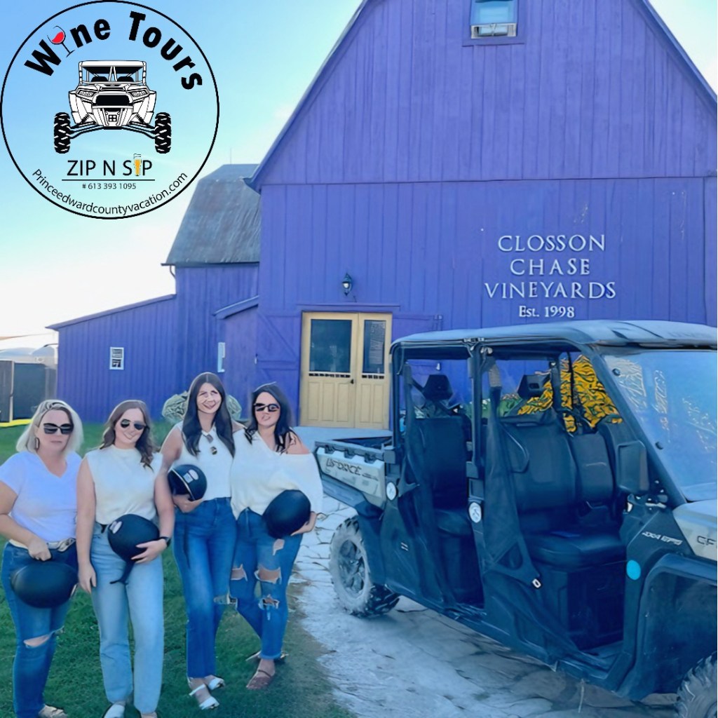 wine tours prince edward county sandbanks ontario