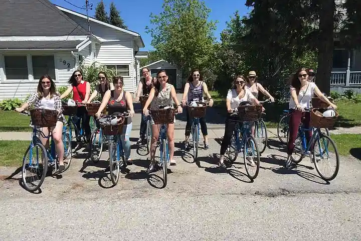 bicycle wine tours in prince edward county