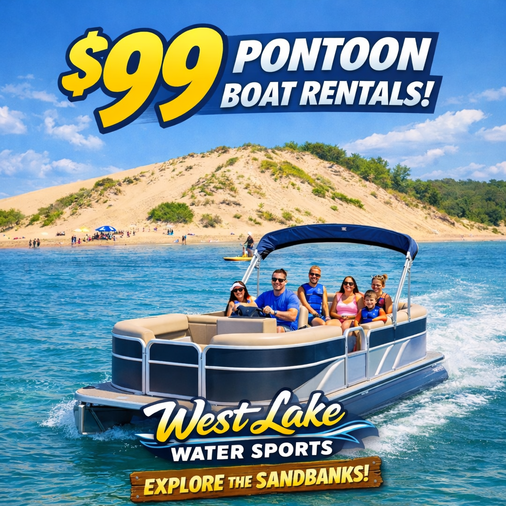 pontoon boat rentals prince edward county sandbanks